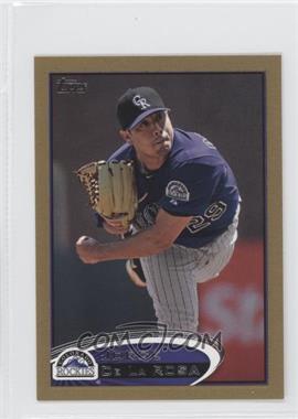 2012 Topps Mini - [Base] - Gold #496 - Jorge de la Rosa /61