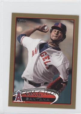 2012 Topps Mini - [Base] - Gold #511 - Ervin Santana /61