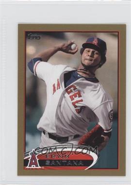 2012 Topps Mini - [Base] - Gold #511 - Ervin Santana /61