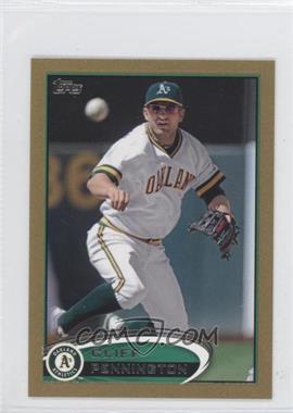 2012 Topps Mini - [Base] - Gold #530 - Cliff Pennington /61