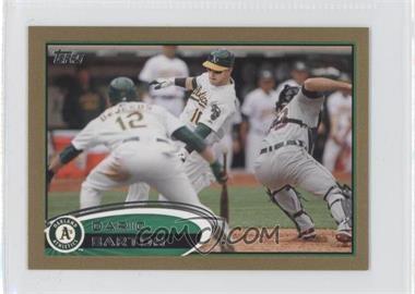 2012 Topps Mini - [Base] - Gold #584 - Daric Barton /61