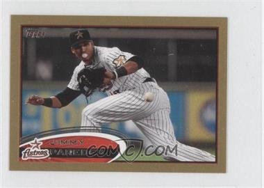 2012 Topps Mini - [Base] - Gold #585 - Jimmy Paredes /61