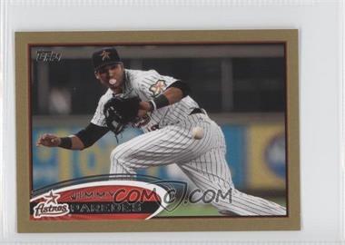 2012 Topps Mini - [Base] - Gold #585 - Jimmy Paredes /61