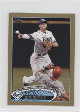 2012 Topps Mini - [Base] - Gold #598 - Reid Brignac /61