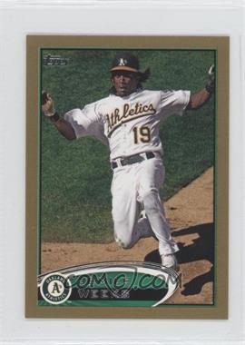 2012 Topps Mini - [Base] - Gold #640 - Jemile Weeks /61