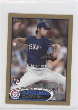 2012 Topps Mini - [Base] - Gold #660 - Yu Darvish /61