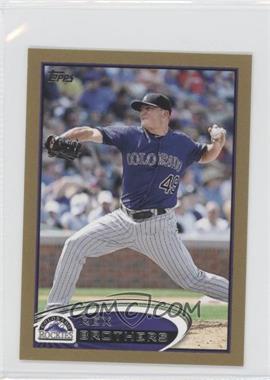 2012 Topps Mini - [Base] - Gold #72 - Rex Brothers /61