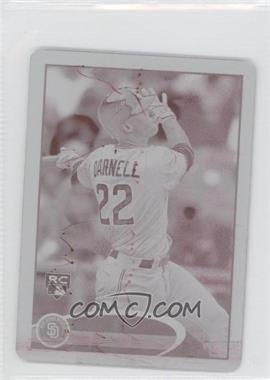 2012 Topps Mini - [Base] - Printing Plate Magenta #553 - James Darnell /1