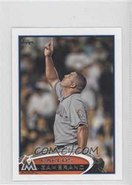 2012 Topps Mini - [Base] #425 - Carlos Zambrano