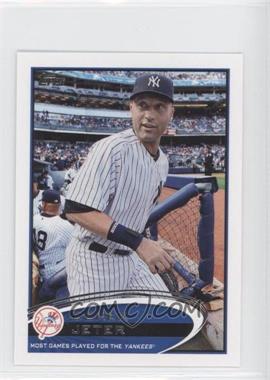 2012 Topps Mini - [Base] #641 - Derek Jeter