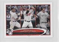 Alex Rodriguez, Jim Thome, Jason Giambi