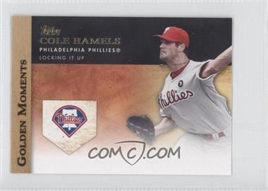 2012 Topps Mini - Golden Moments #GM-30 - Cole Hamels