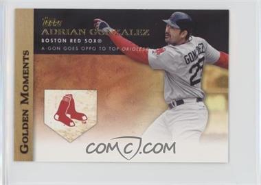 2012 Topps Mini - Golden Moments #GM-46 - Adrian Gonzalez