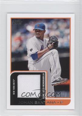 2012 Topps Mini - Relics #MR-11 - Johan Santana