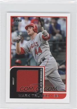 2012 Topps Mini - Relics #MR-23 - Mark Trumbo