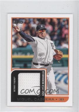 2012 Topps Mini - Relics #MR-46 - Miguel Cabrera