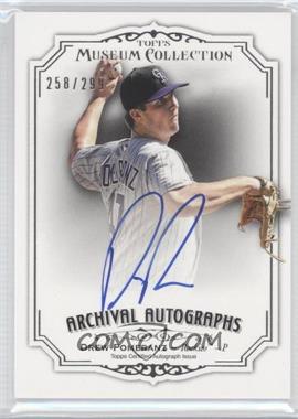 2012 Topps Museum Collection - Archival Autographs #AA-DP2 - Drew Pomeranz /299