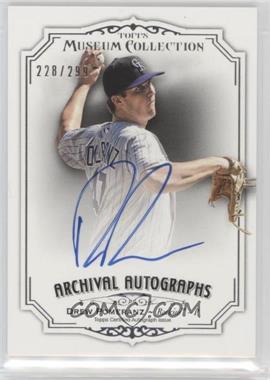 2012 Topps Museum Collection - Archival Autographs #AA-DP2 - Drew Pomeranz /299