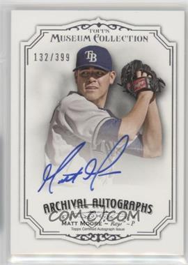 2012 Topps Museum Collection - Archival Autographs #AA-MM - Matt Moore /399