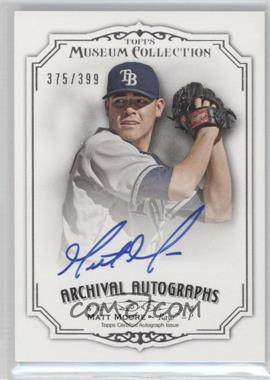 2012 Topps Museum Collection - Archival Autographs #AA-MM - Matt Moore /399