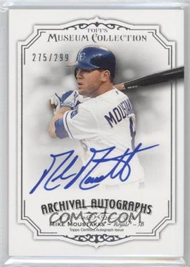 2012 Topps Museum Collection - Archival Autographs #AA-MMO - Mike Moustakas /299