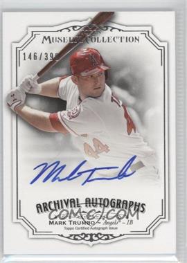 2012 Topps Museum Collection - Archival Autographs #AA-MT - Mark Trumbo /399