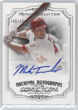 2012 Topps Museum Collection - Archival Autographs #AA-MT - Mark Trumbo /399