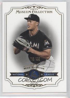 2012 Topps Museum Collection - [Base] - Blue #46 - Giancarlo Stanton (Mike on Card) /99