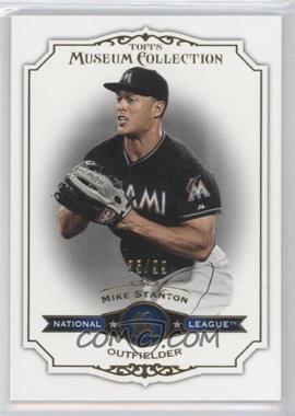 2012 Topps Museum Collection - [Base] - Blue #46 - Giancarlo Stanton (Mike on Card) /99