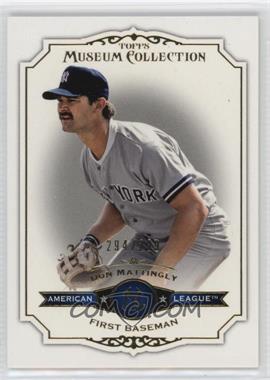 2012 Topps Museum Collection - [Base] - Blue #5.2 - Don Mattingly (Error: Serial Numbered Like Copper) /299