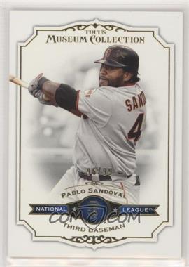 2012 Topps Museum Collection - [Base] - Blue #77 - Pablo Sandoval /99