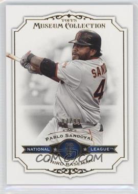 2012 Topps Museum Collection - [Base] - Blue #77 - Pablo Sandoval /99