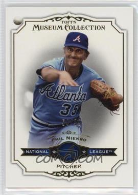 2012 Topps Museum Collection - [Base] - Blue #80 - Phil Niekro /99
