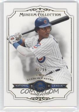 2012 Topps Museum Collection - [Base] - Blue #86 - Starlin Castro /99