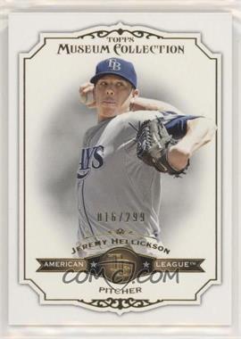 2012 Topps Museum Collection - [Base] - Copper #1 - Jeremy Hellickson /299