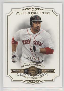 2012 Topps Museum Collection - [Base] - Copper #14 - Adrian Gonzalez /299