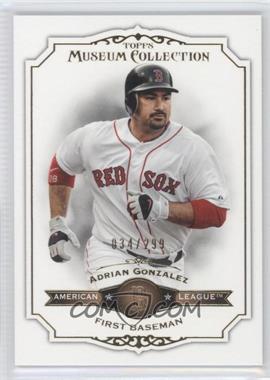 2012 Topps Museum Collection - [Base] - Copper #14 - Adrian Gonzalez /299