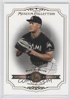 Giancarlo Stanton (Mike on Card) #/299