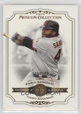 2012 Topps Museum Collection - [Base] - Copper #77 - Pablo Sandoval /299