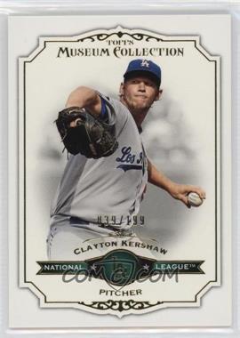 2012 Topps Museum Collection - [Base] - Green #17 - Clayton Kershaw /199