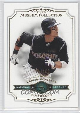 2012 Topps Museum Collection - [Base] - Green #28 - Carlos Gonzalez /199