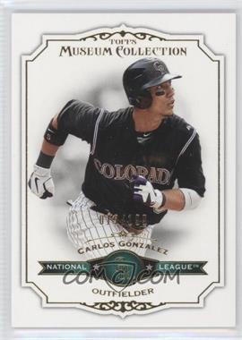 2012 Topps Museum Collection - [Base] - Green #28 - Carlos Gonzalez /199