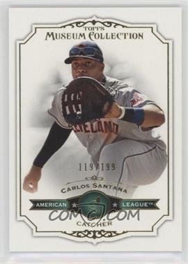 2012 Topps Museum Collection - [Base] - Green #3 - Carlos Santana /199