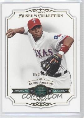 2012 Topps Museum Collection - [Base] - Green #49 - Elvis Andrus /199