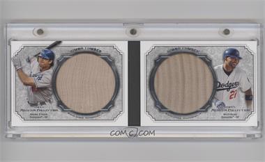 2012 Topps Museum Collection - Dual Jumbo Lumber Relics #MMDJL-EK - Andre Ethier, Matt Kemp /5