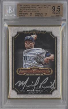 2012 Topps Museum Collection - Framed Autographs - Gold #MCA-MP - Michael Pineda /15 [BGS 9.5 GEM MINT]
