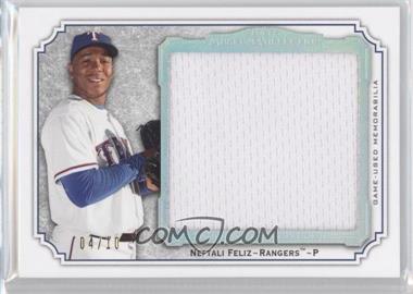 2012 Topps Museum Collection - Momentous Material Jumbo Relics - Silver Rainbow #MMJR-NF - Neftali Feliz /10