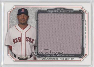 2012 Topps Museum Collection - Momentous Material Jumbo Relics #MMJR-CC - Carl Crawford /50