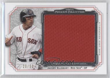 2012 Topps Museum Collection - Momentous Material Jumbo Relics #MMJR-JE - Jacoby Ellsbury /50