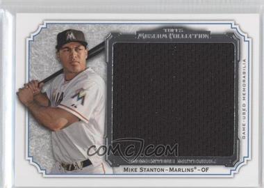 2012 Topps Museum Collection - Momentous Material Jumbo Relics #MMJR-MS - Mike Stanton /50